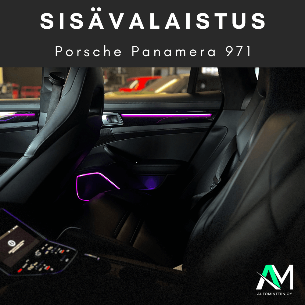 Porsche Panamera Ambient lights