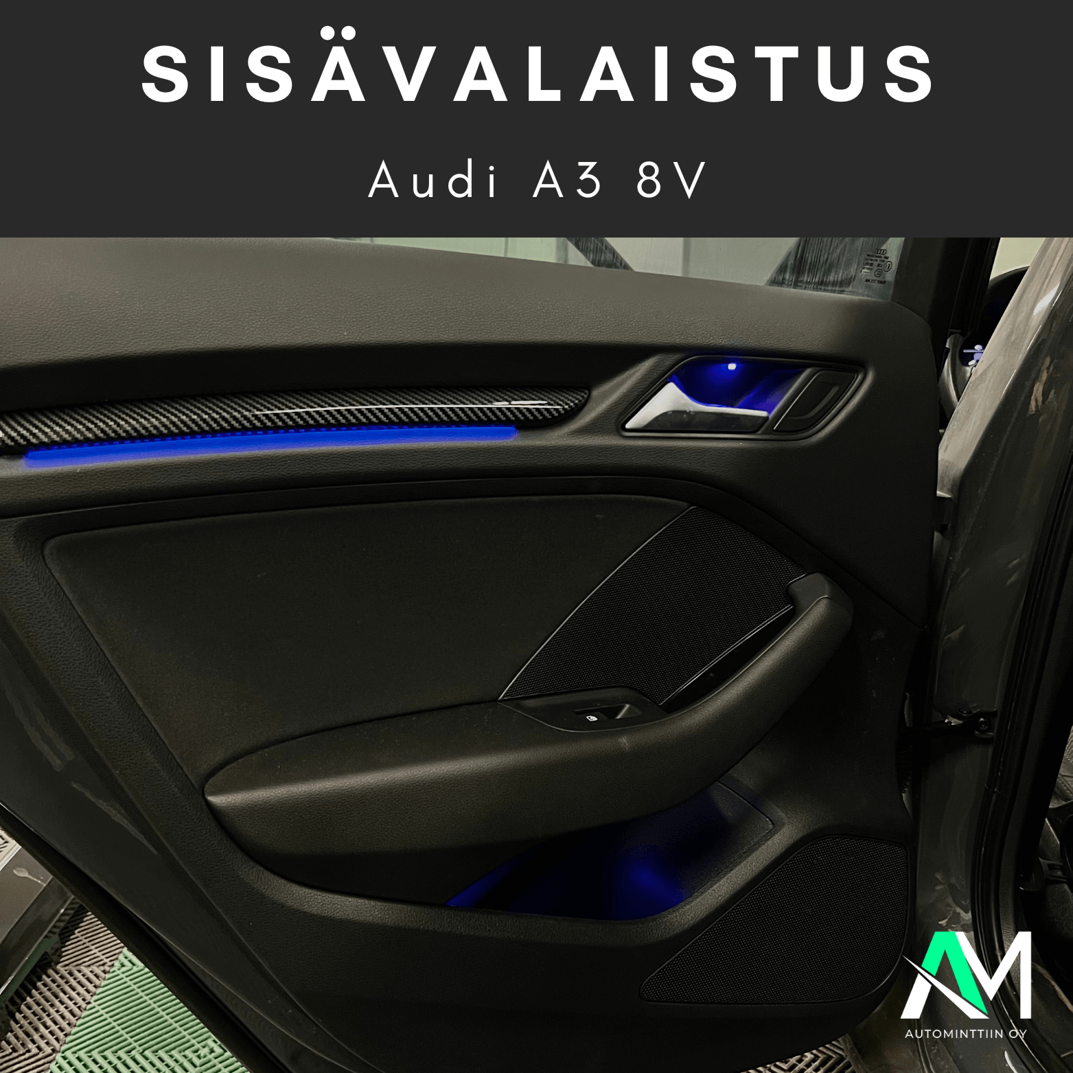 Audi A3 led sisävalot