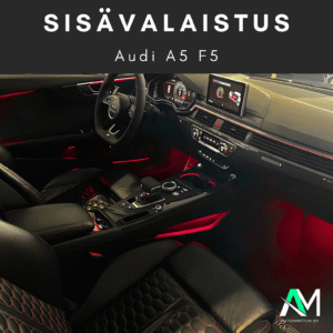 Audi A5 F5 Sisävalaistus
