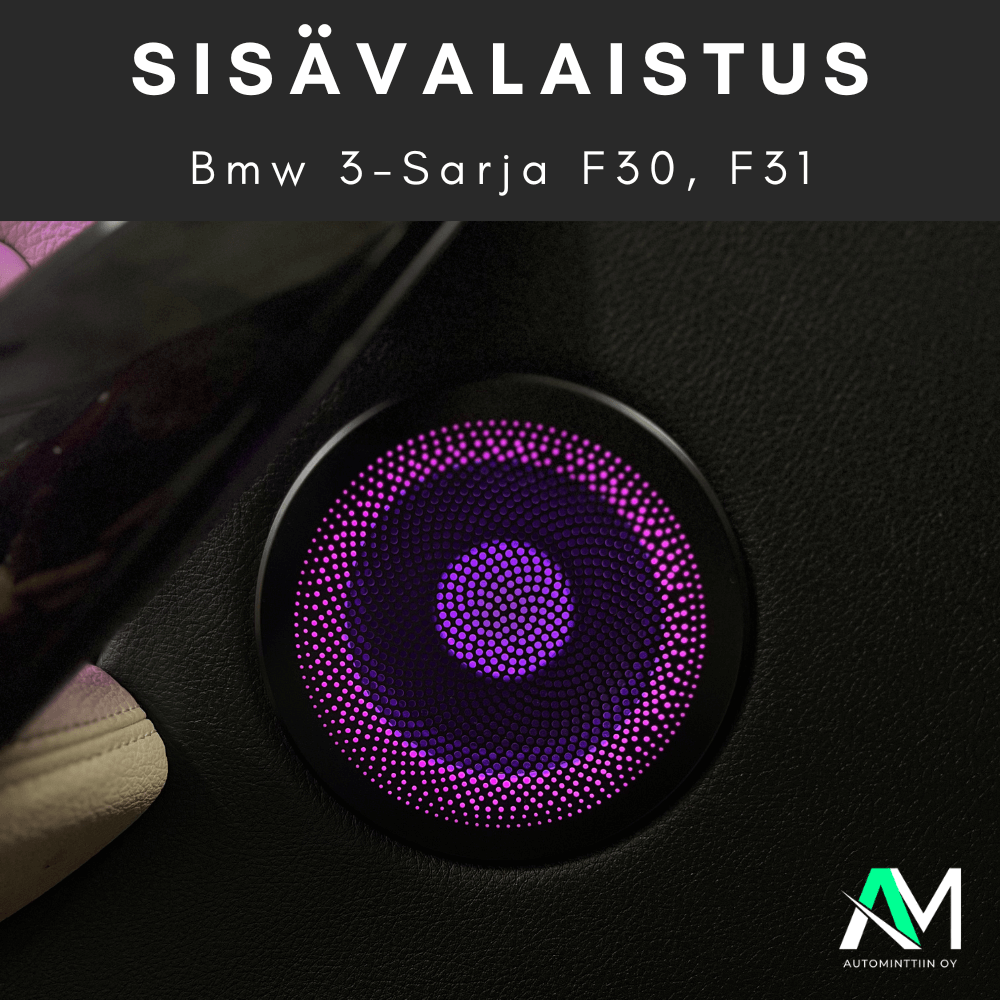 Bmw F30 led speakers