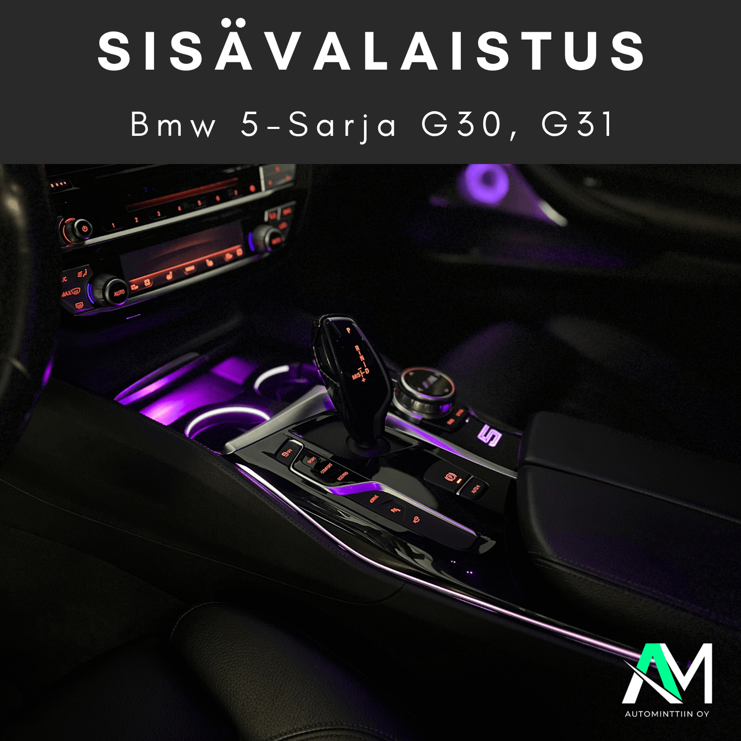 Bmw G30 Center console lighting