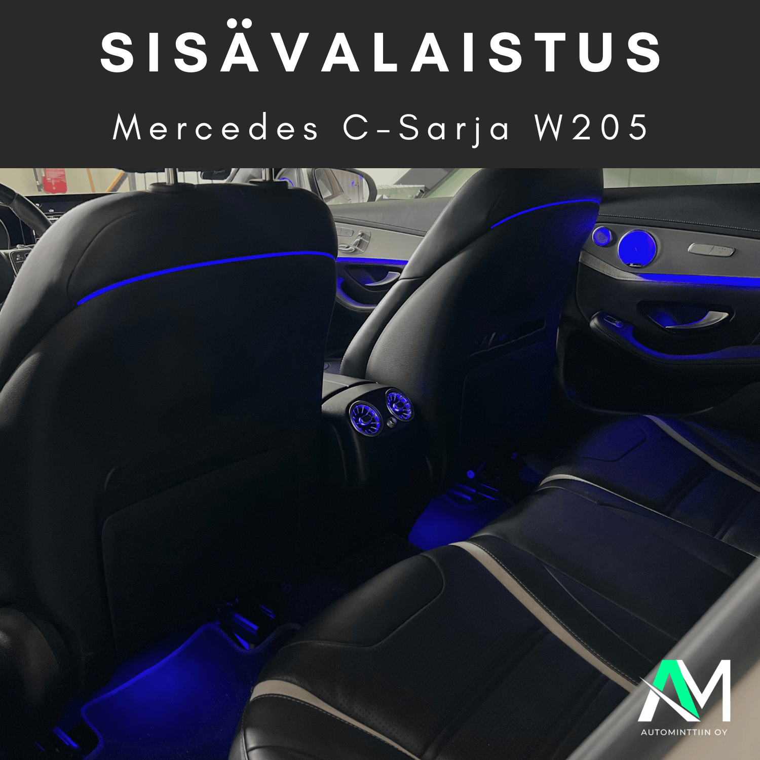 Mercedes W205 Ambient Lights