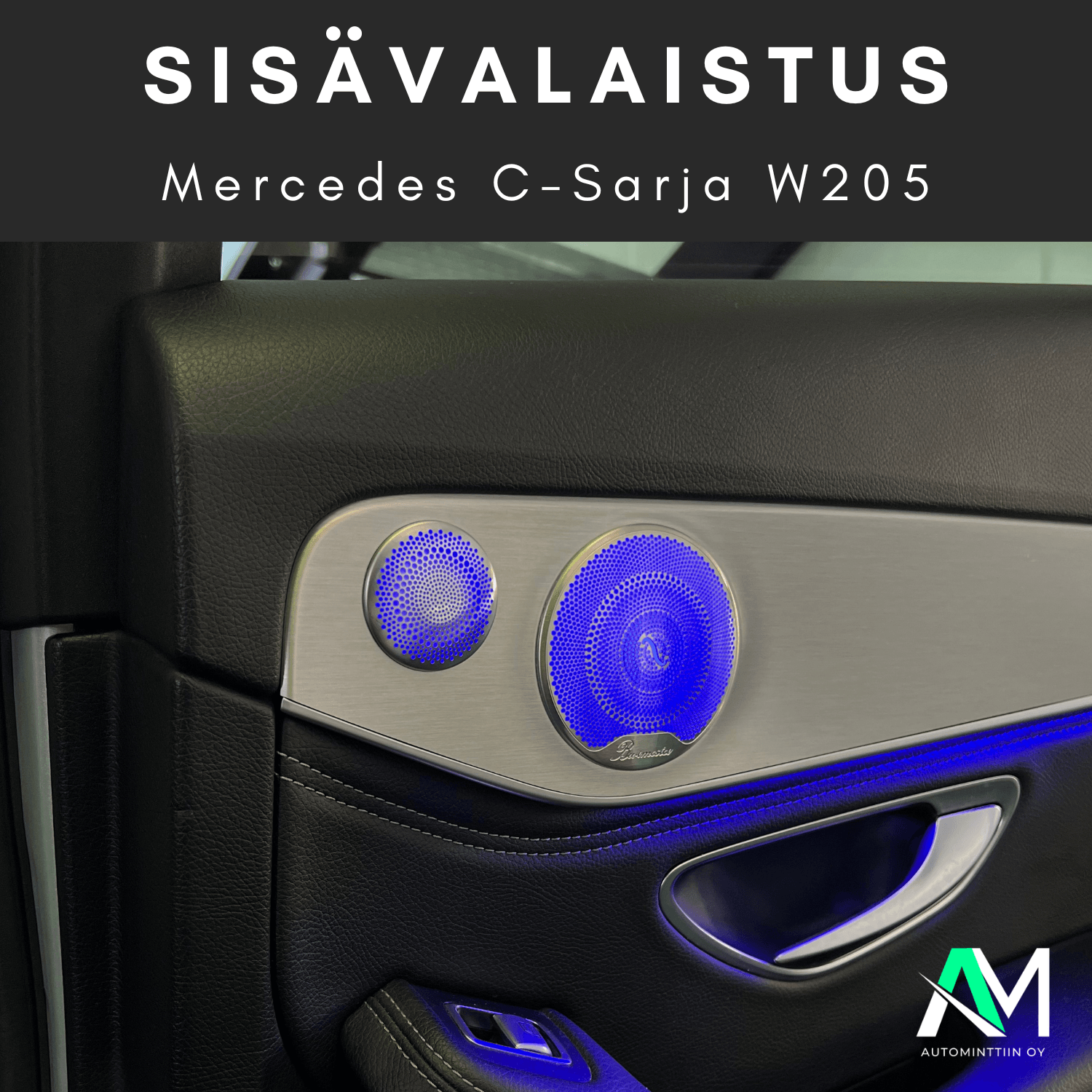Mercedes W205 Led valaistus