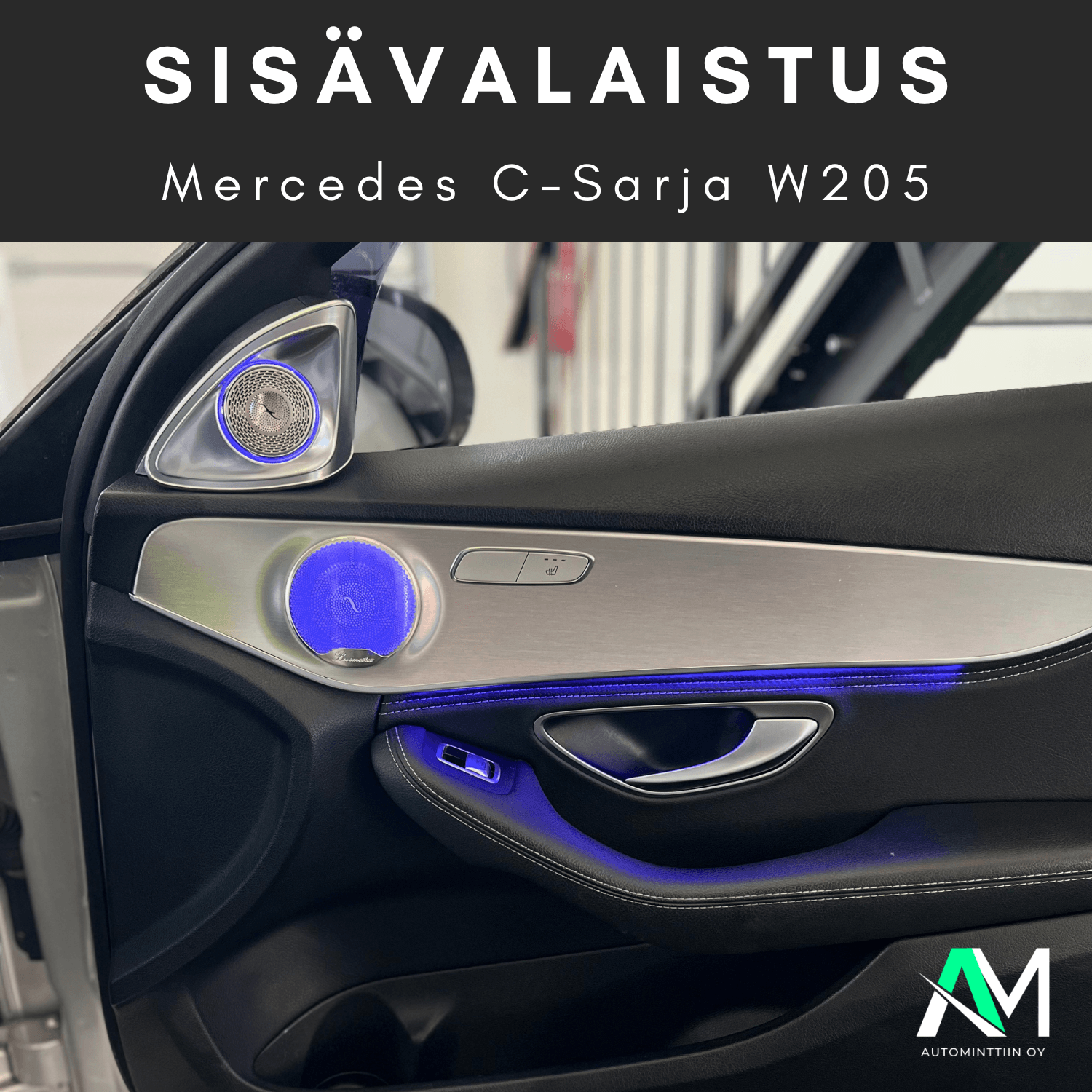 Mercedes W205 Sisävalot