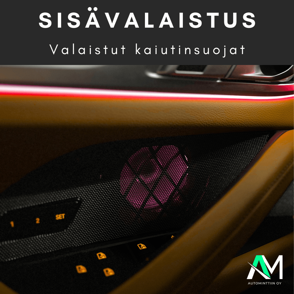 Bmw 4-sarja G22 led sisävalaistus