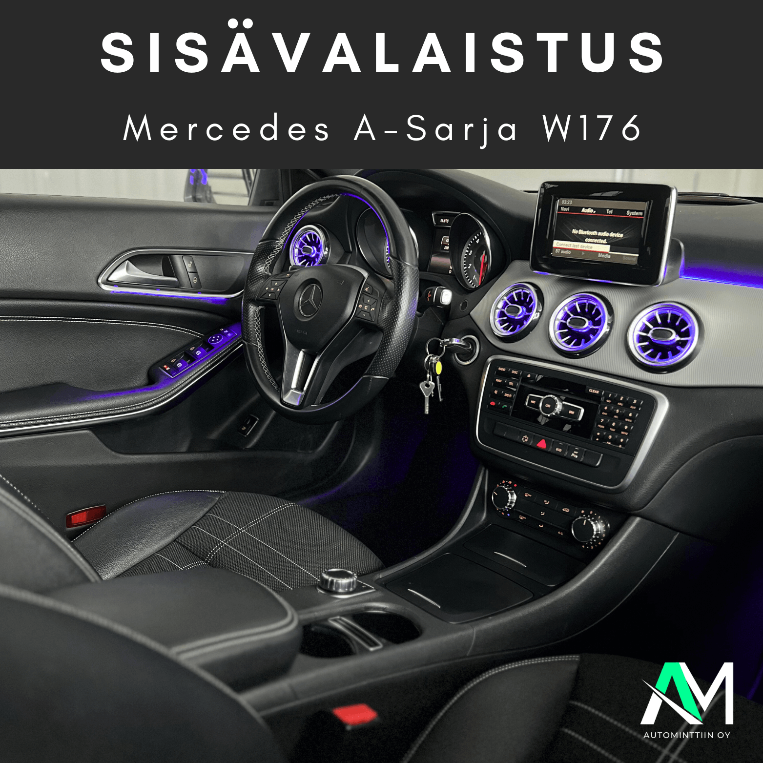 Mercedes W176 Tunnelmavalot