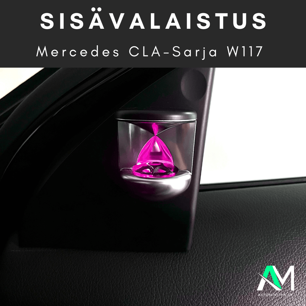 Mercedes W117 sisävalot