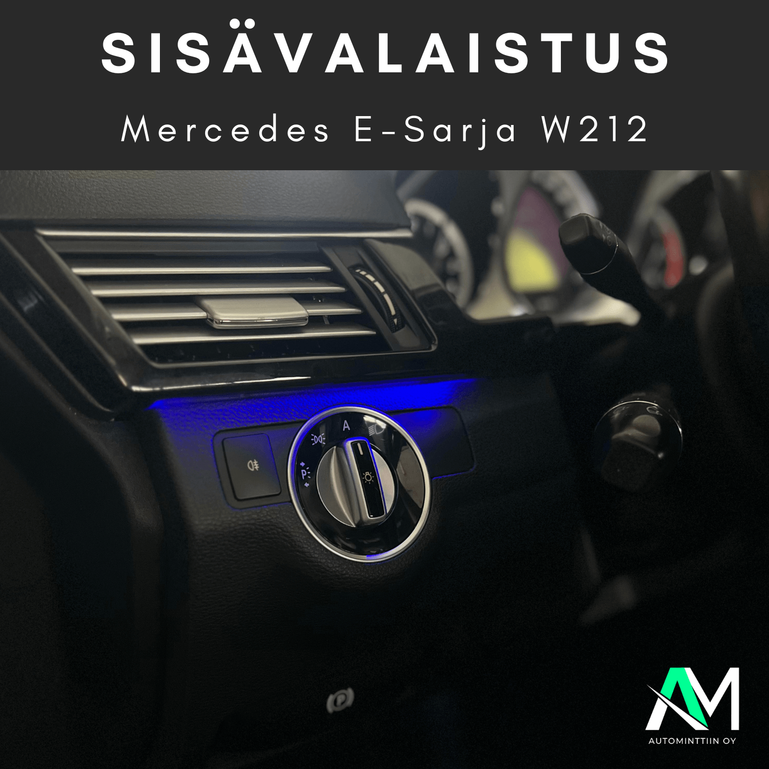 Mercedes W212 Ambient light