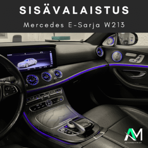 Mercedes W213 Tunnelmavalaistus
