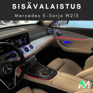 Mercedes W213 Ambient Lighting