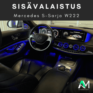 Mercedes W222 Ambient Lights