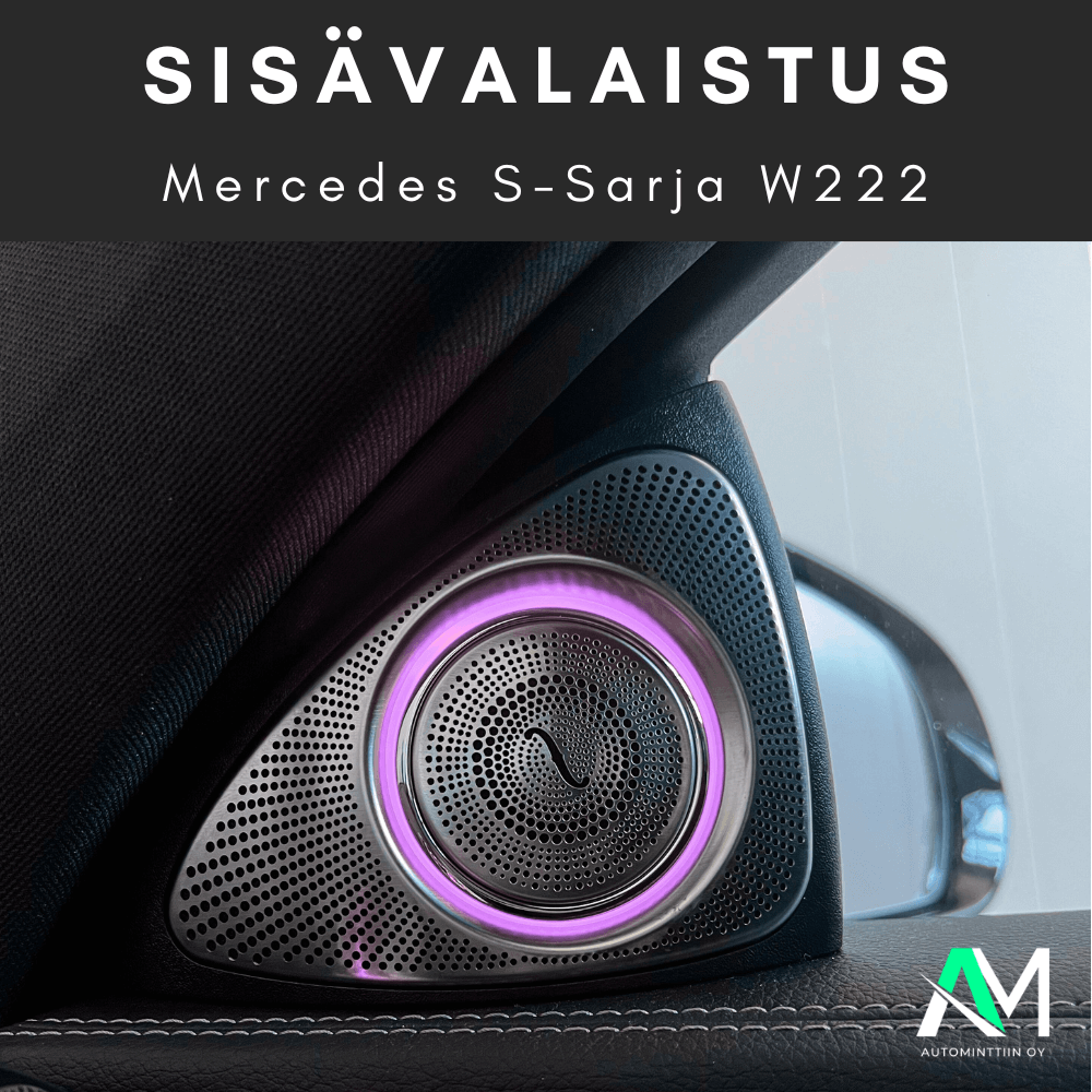 Mercedes W222 sisävalot