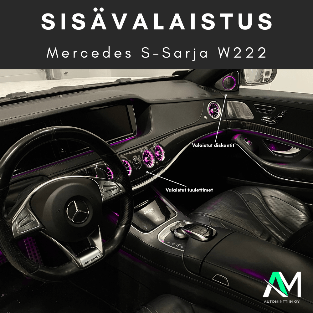 Mercedes S class W222 Ambient light