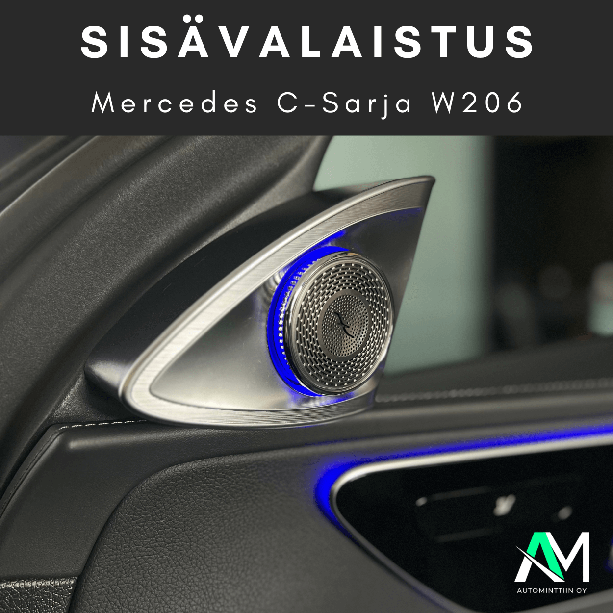 Mercedes W206 Tunnelmavalaistus