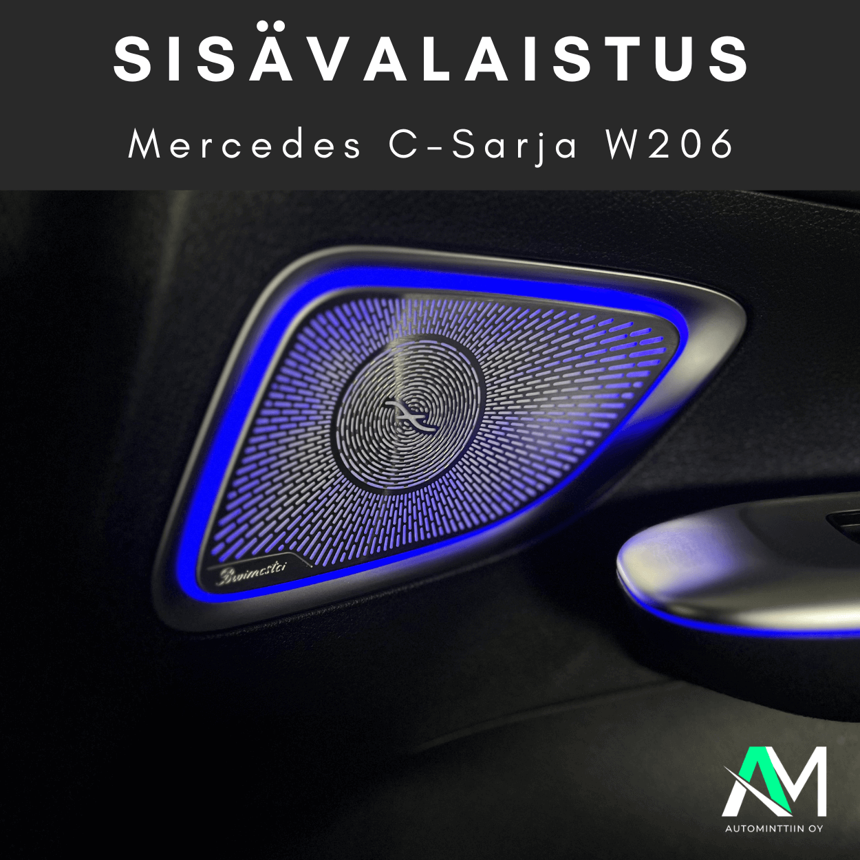 Mercedes W206 Sisävalot