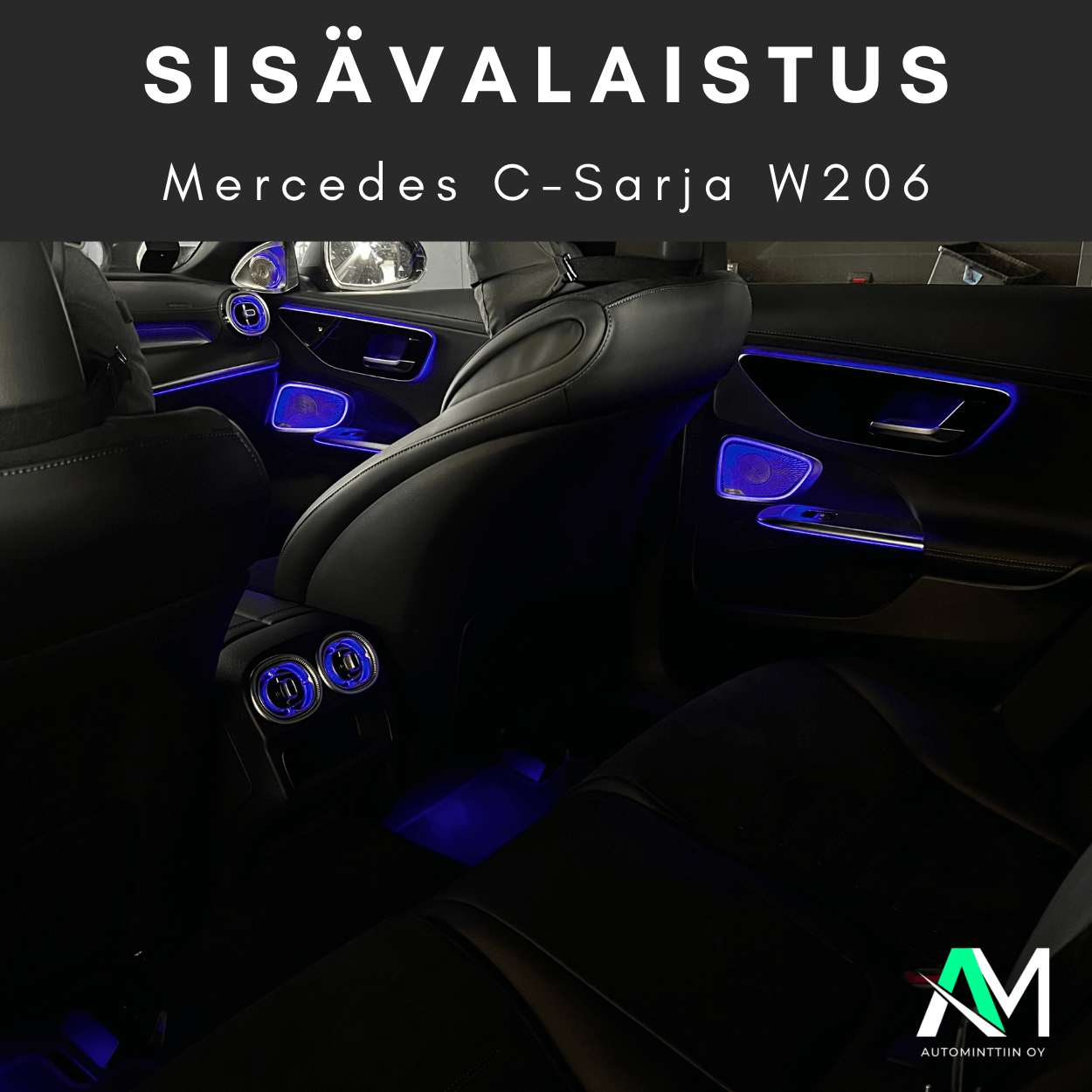 Mercedes W206 ambient light