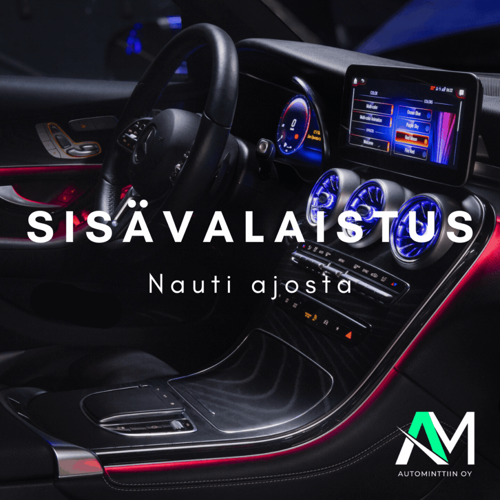 Auton sisävalaistus, auton tunnelmavalaistus