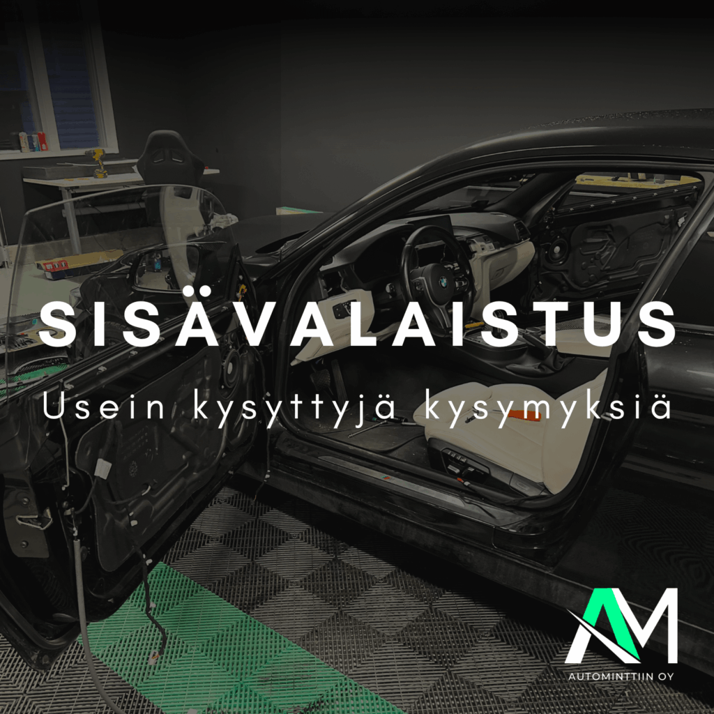 Auton sisävalaistuksen jälkiasennus