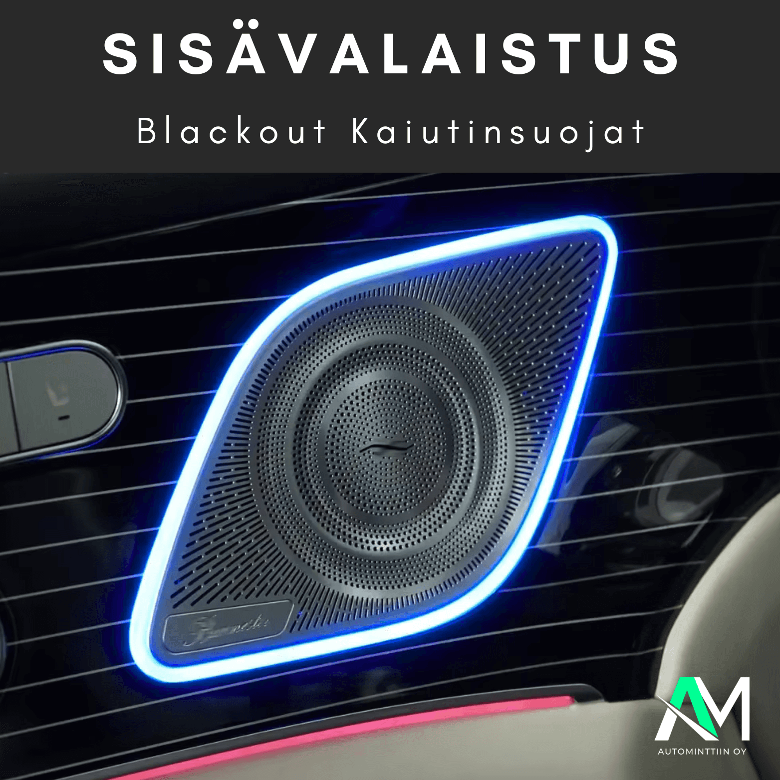 GLE W167 Valaistut Kaiutinsuojat