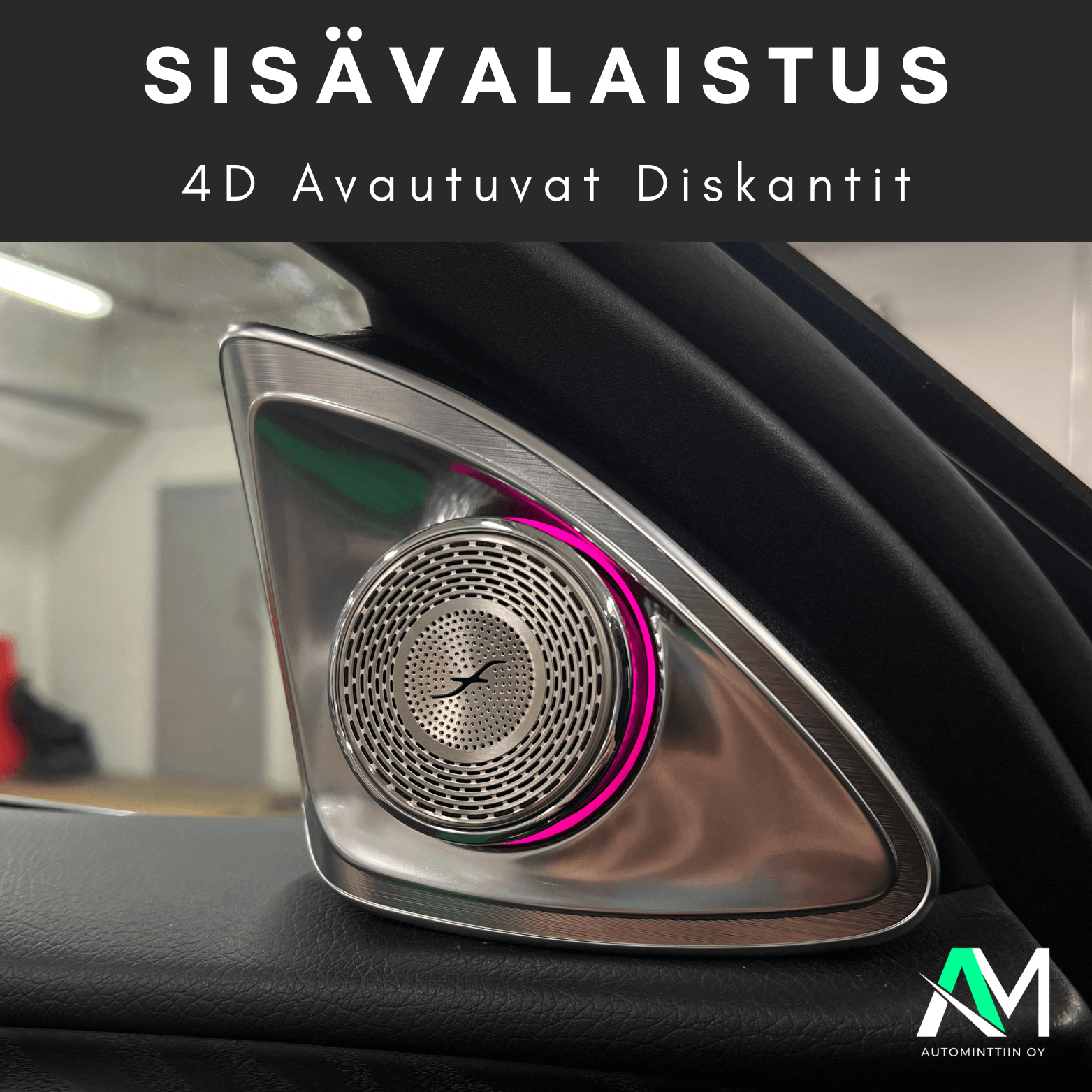 GLE W167 Valaistut Kaiutinsuojat