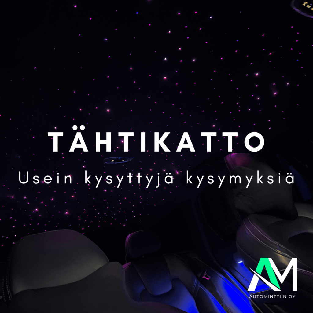 Auton tähtikaton asennus