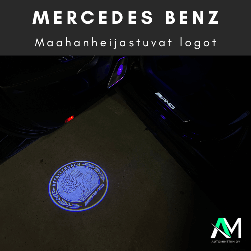 Maahanheijastuvat logot