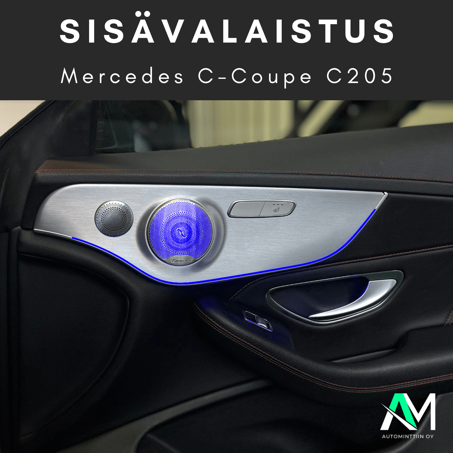 Mercedes W205 Tunnelmavalaistus