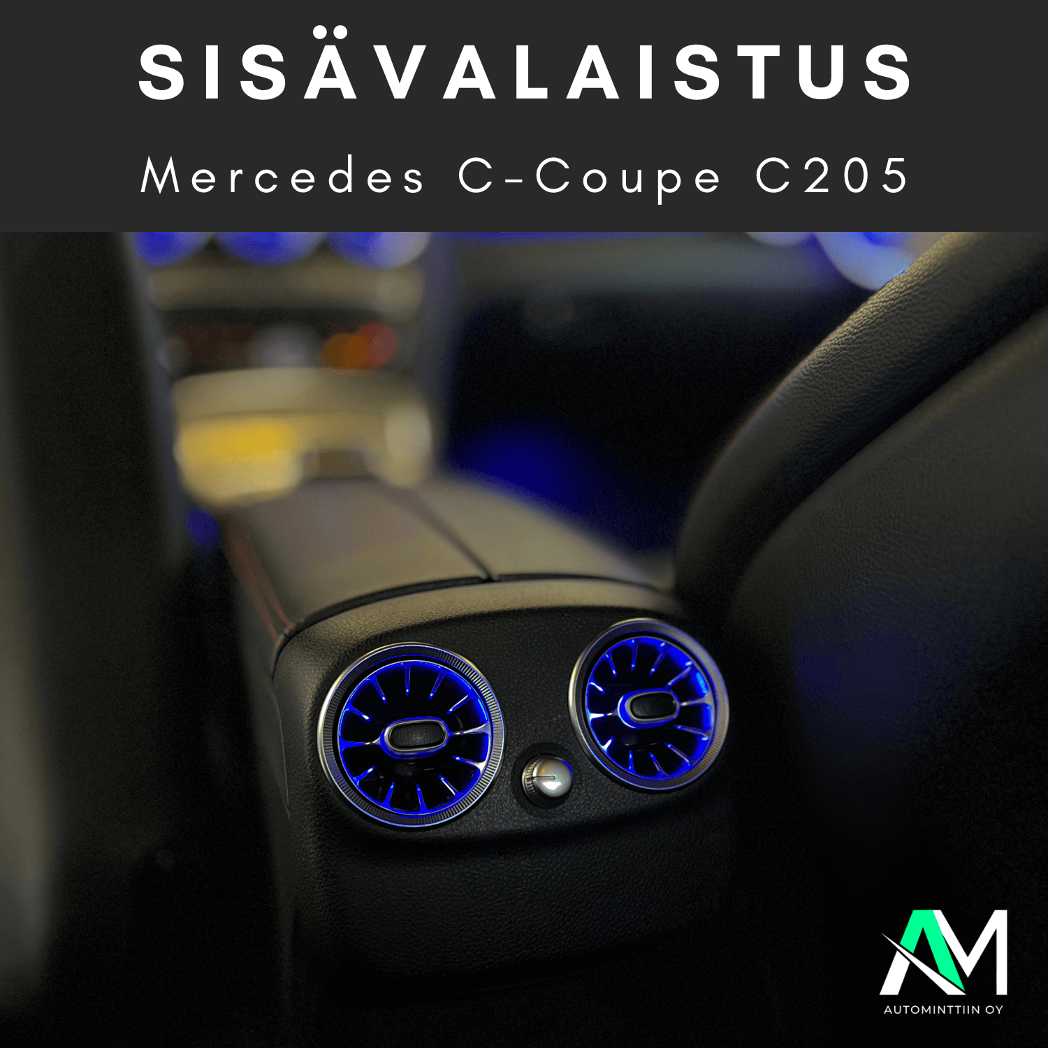 Mercedes W205 Coupe ambient light