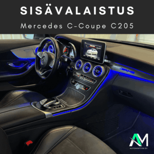 Mercedes W205 Ambient lighting