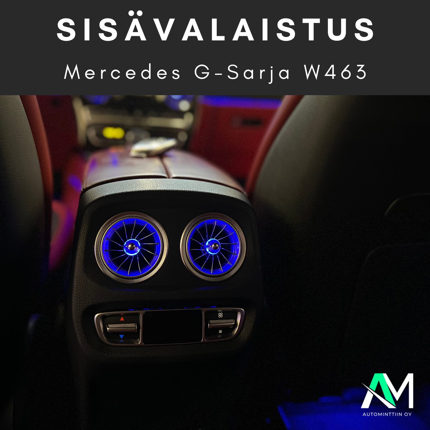 Mercedes G-Sarja W463 Sisävalot