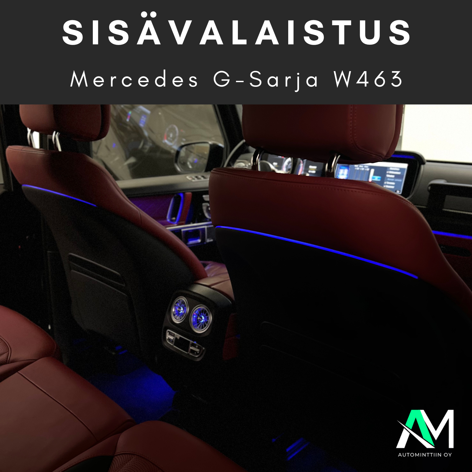 Mercedes G-Sarja W463 Tunnelmavalot