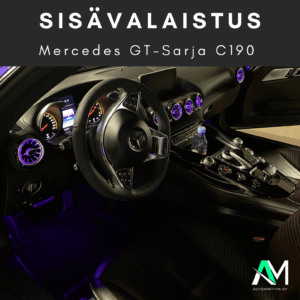 AMG GT Sisävalaistus