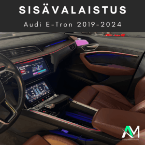 Audi E-Tron Sisävalaistus