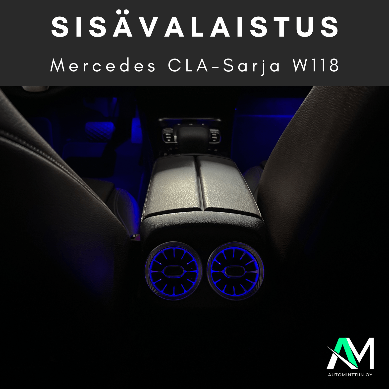 Mercedes CLA W118 Ambient Lights