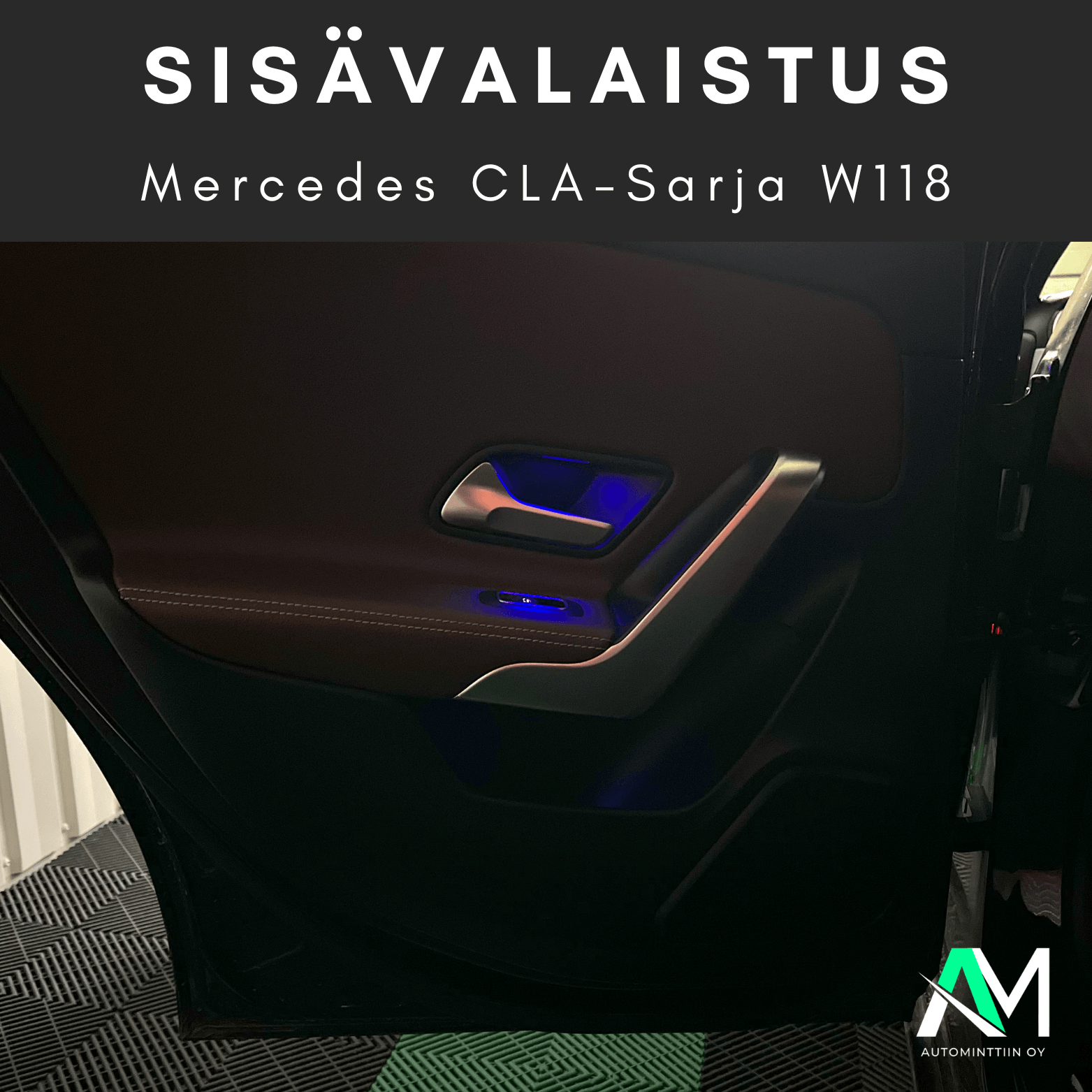 Mercedes CLA W118 Ambient Lighting