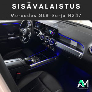 Mercedes GLB Sisävalaistus