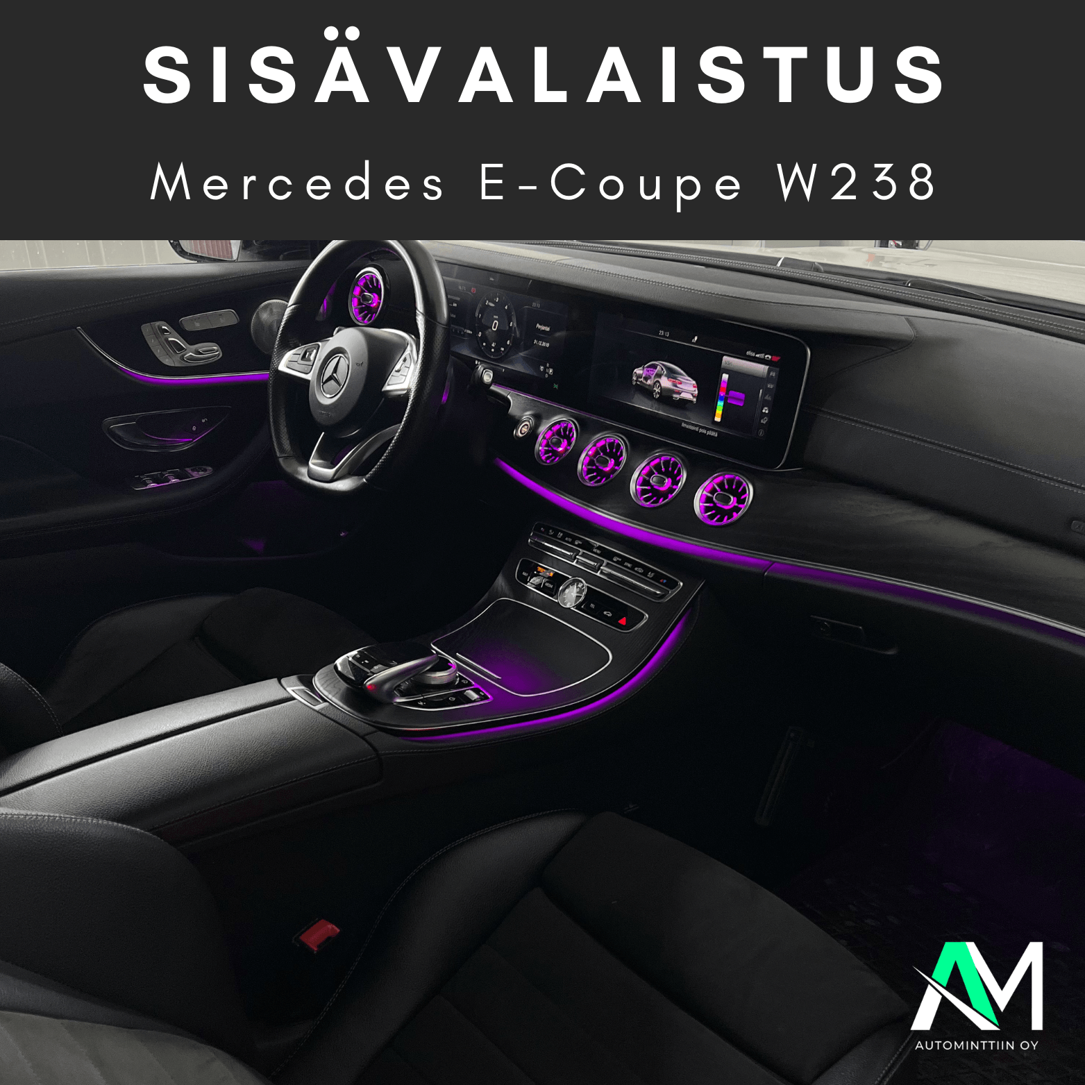 Mercedes E-Coupe W238 Sisävalaistus