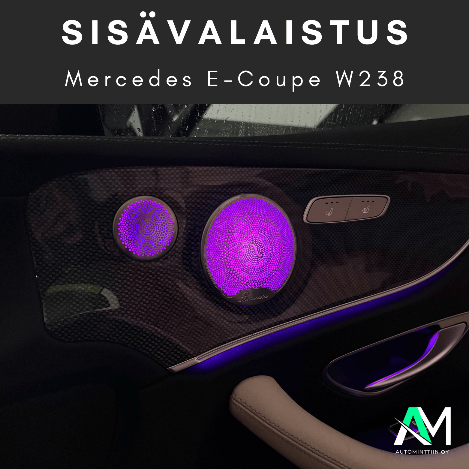 Mercedes E-Coupe W238 Tunnelmavalot