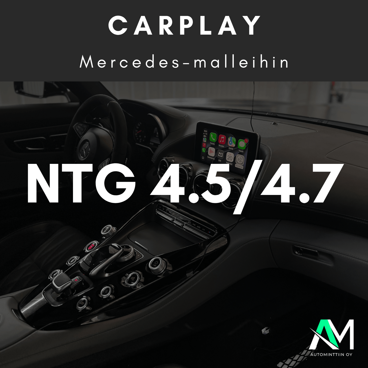 Mercedes NTG 4.5/4.7 Carplay Asennus
