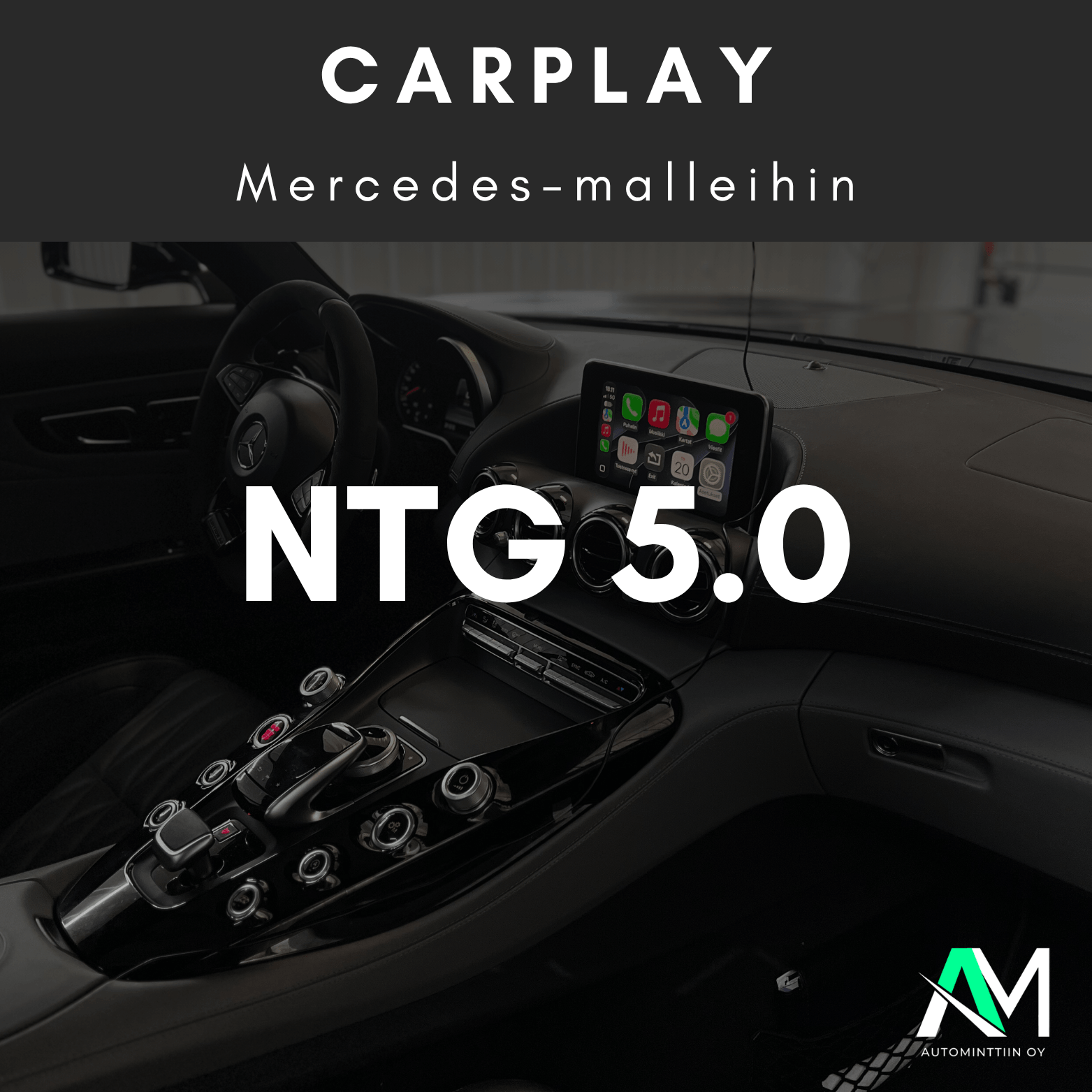 Mercedes NTG 5.0 Carplay Asennus