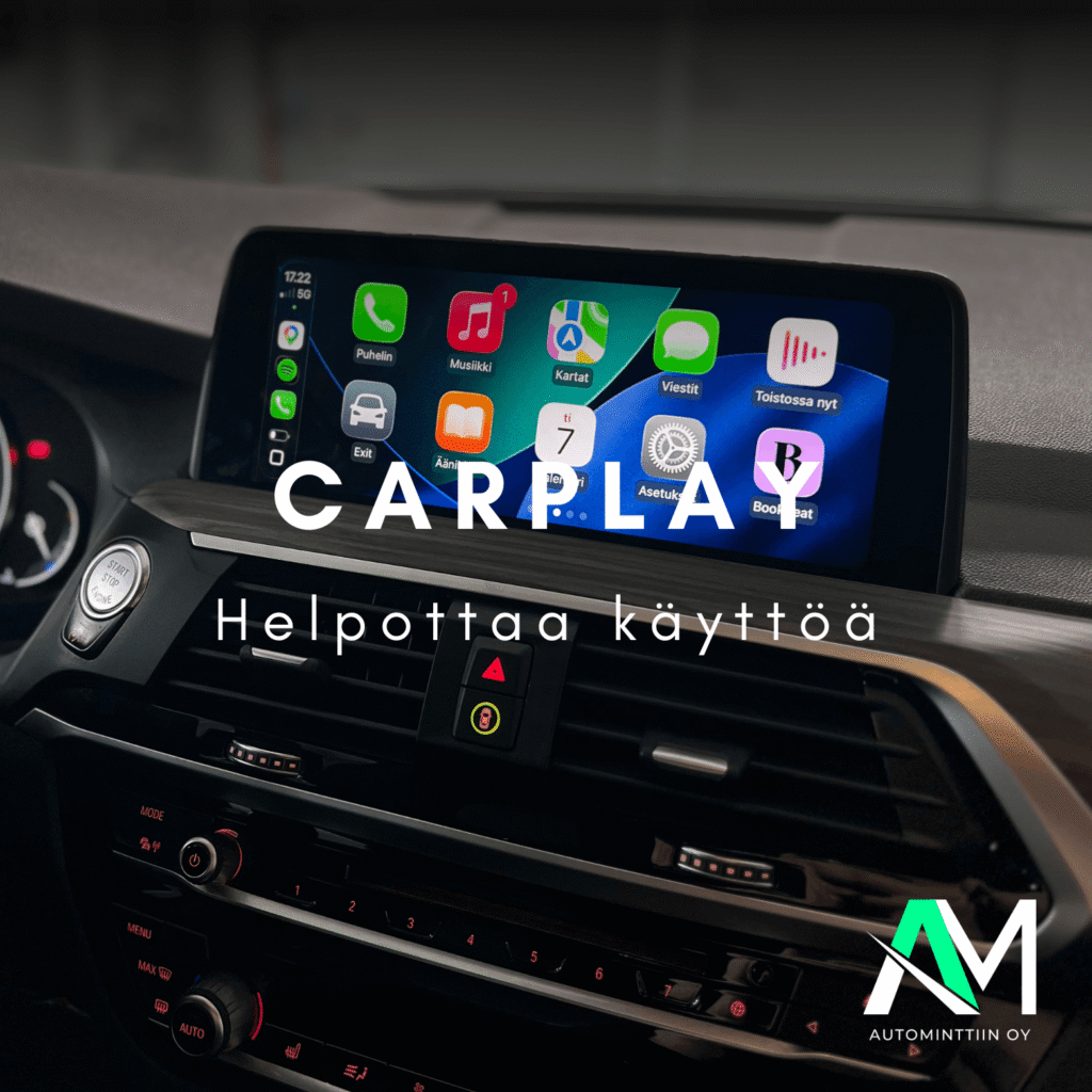 Carplay jälkiasennus