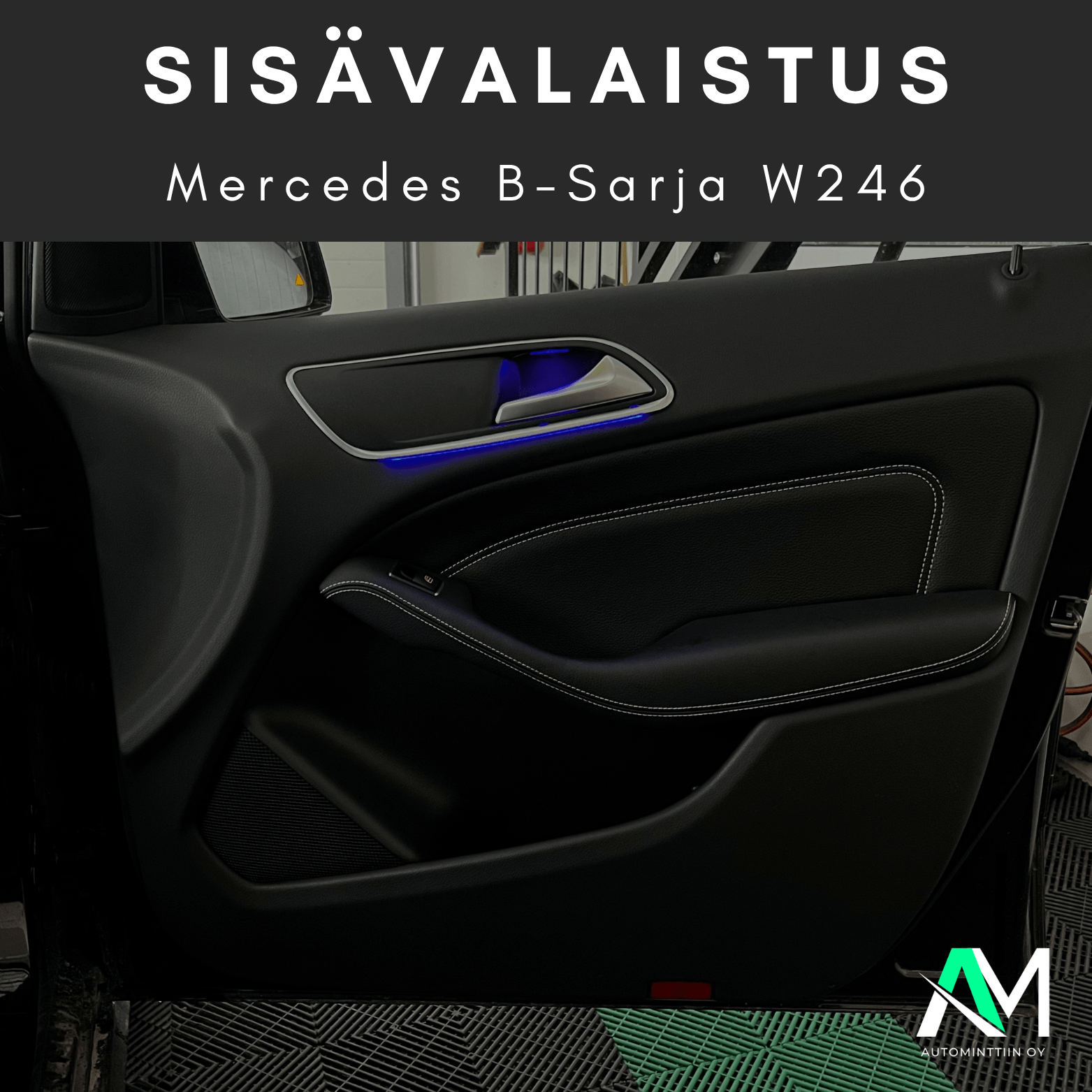 Mercedes B-Sarja W246 Interior lights